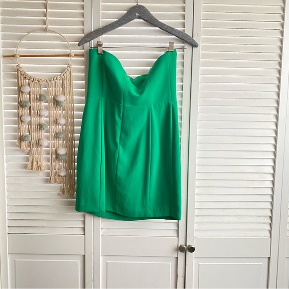 Amanda Uprichard Mandy Dress in Kelly Green| L NWT - Picture 3 of 6